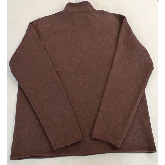 Patagonia Mens Sz Large Brown 1/4 Zip Better Sweater Fleece Jacket NWOT - Picture 5 of 8